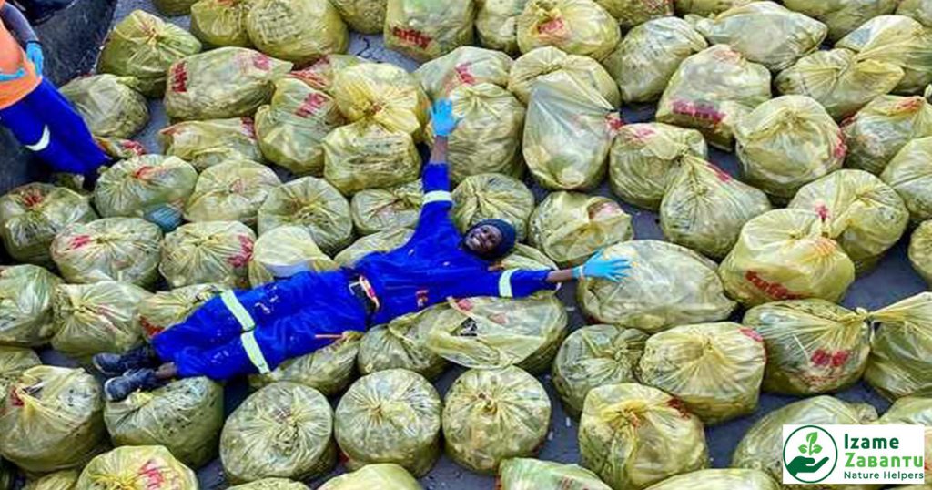 Cape Town Nature Lovers collect massive ocean waste